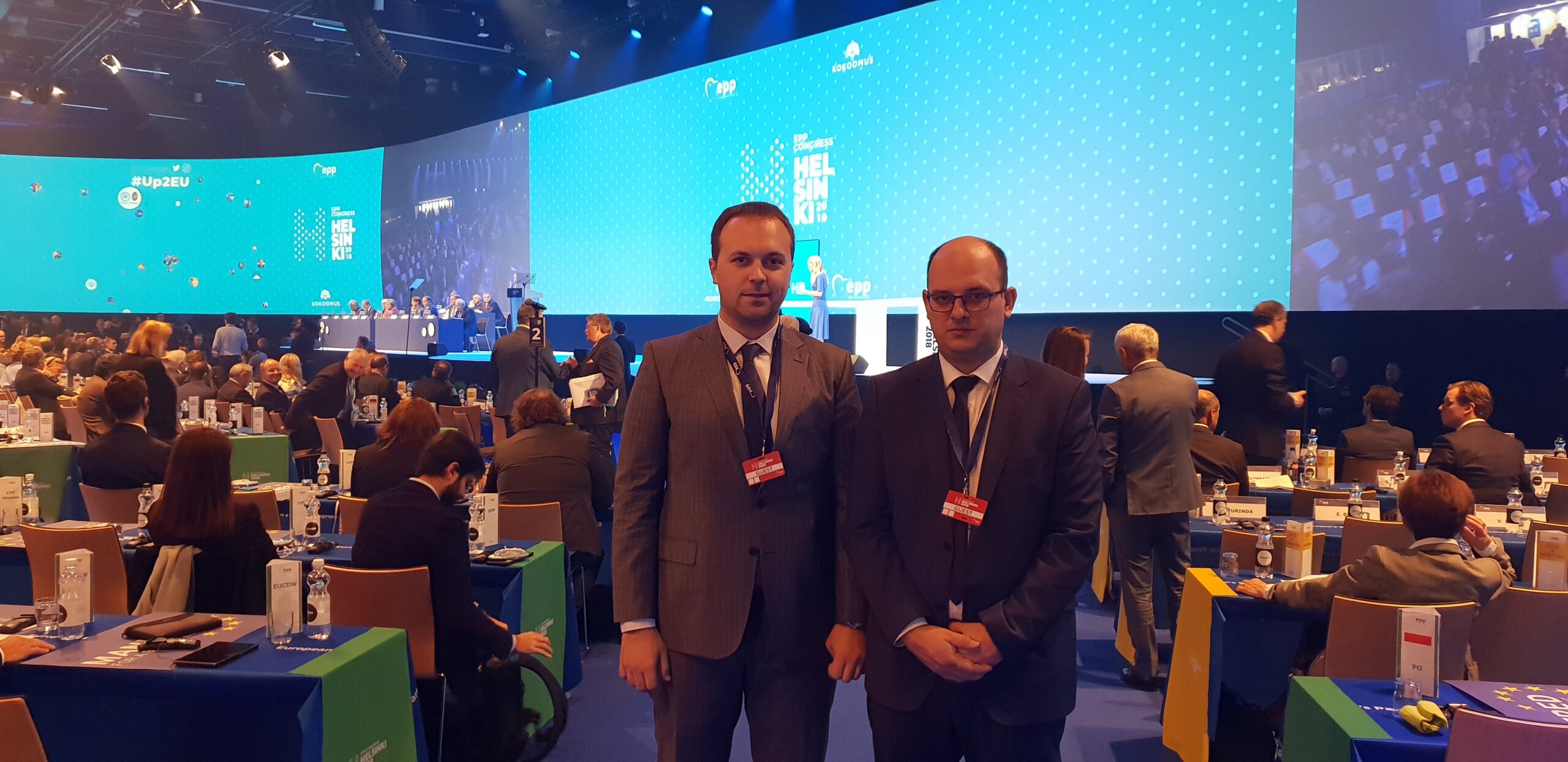 Adrović i Šahman predstavljali Bošnjačku stranku na Kongresu EPP-a u Helsinkiju