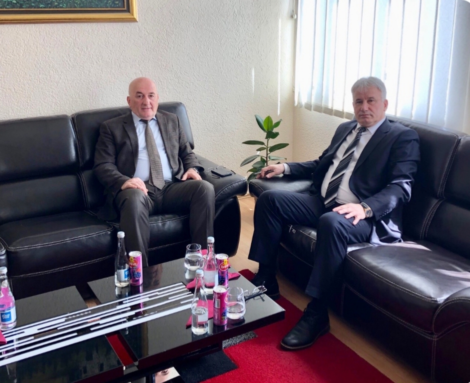 Rahman Husović i Osman Nurković razgovarali o aktuelnoj zdravstvenoj situaciji u opštini Rožaje