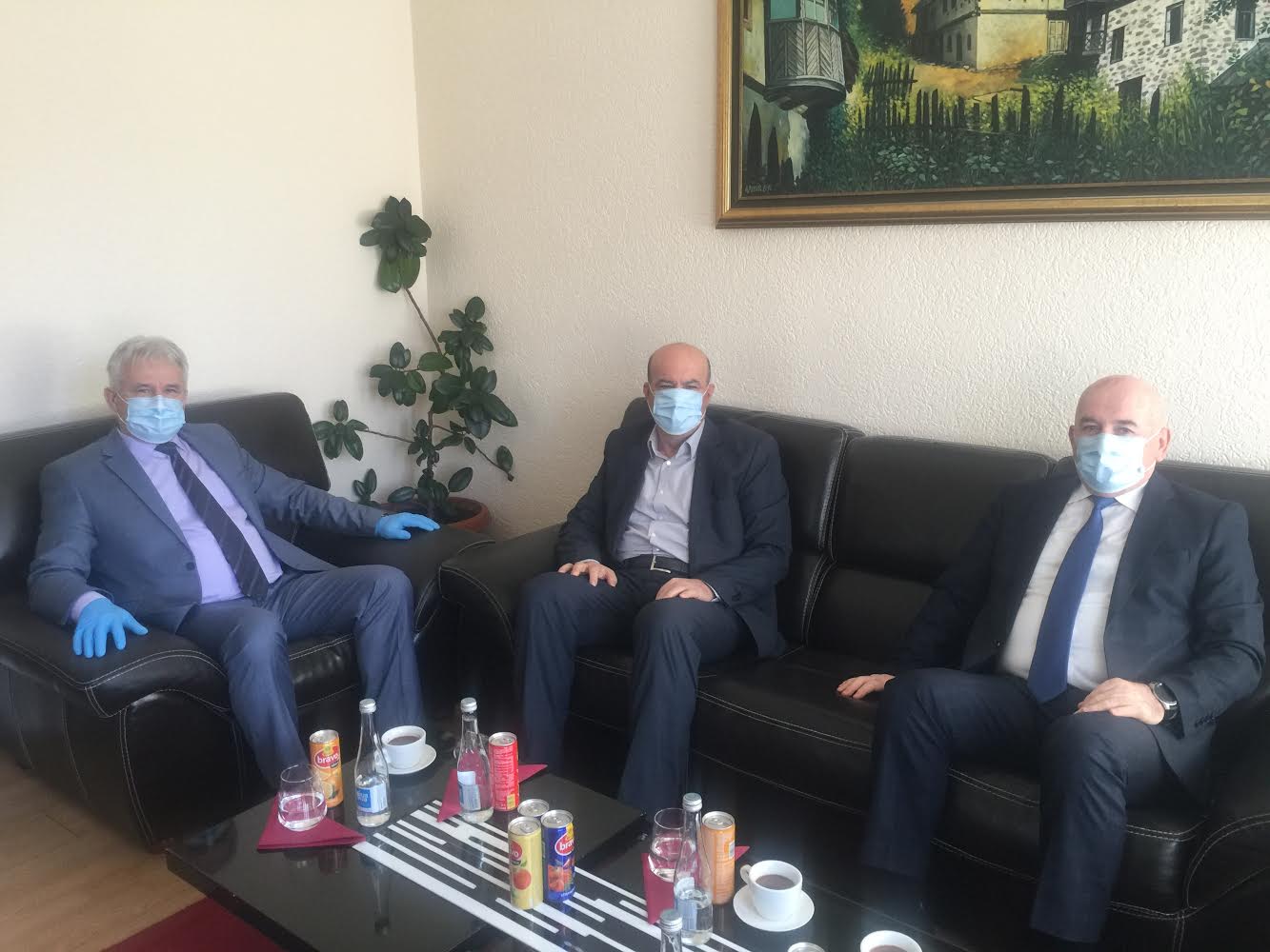 Husović i Nurković razgovarali sa rukovodstvom opštine Rožaje