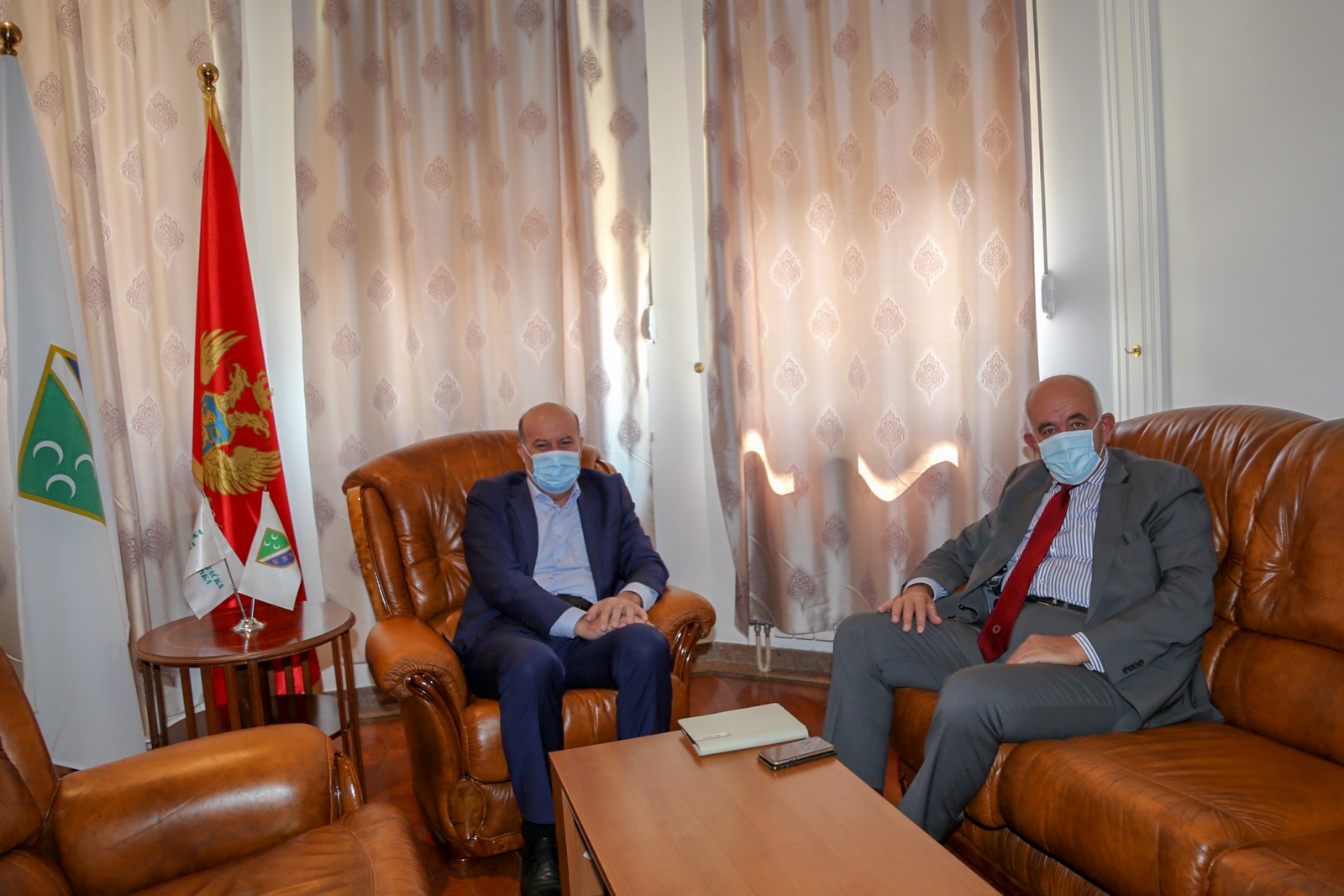 Rafet Husović razgovarao sa ambasadorom Grčke u Crnoj Gori