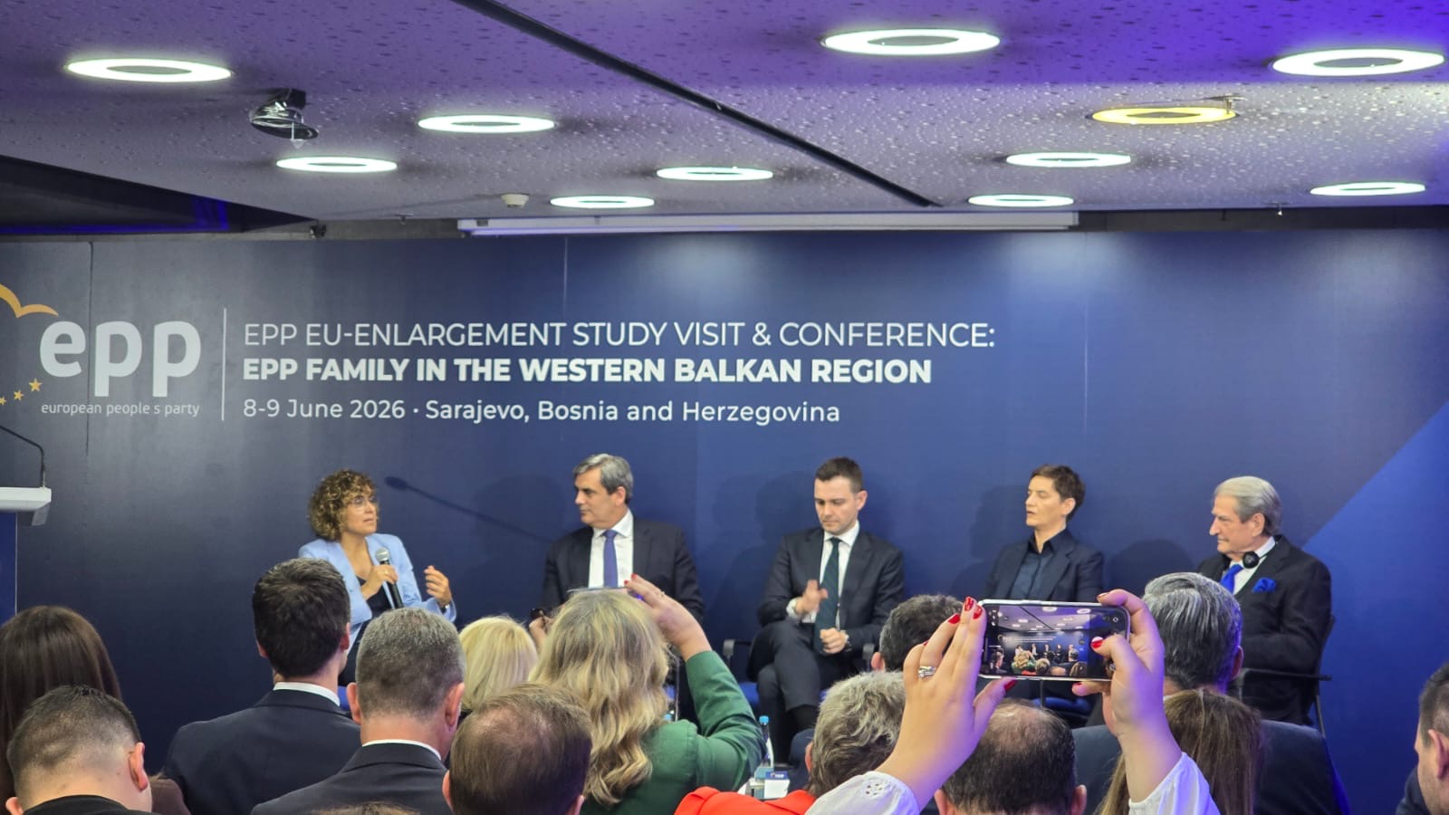 Ibrahimović na sastanku Evropske narodne partije u Sarajevu: Proširenje EU strateški interes Evrope, Crna Gora spremna za završnu fazu integracija