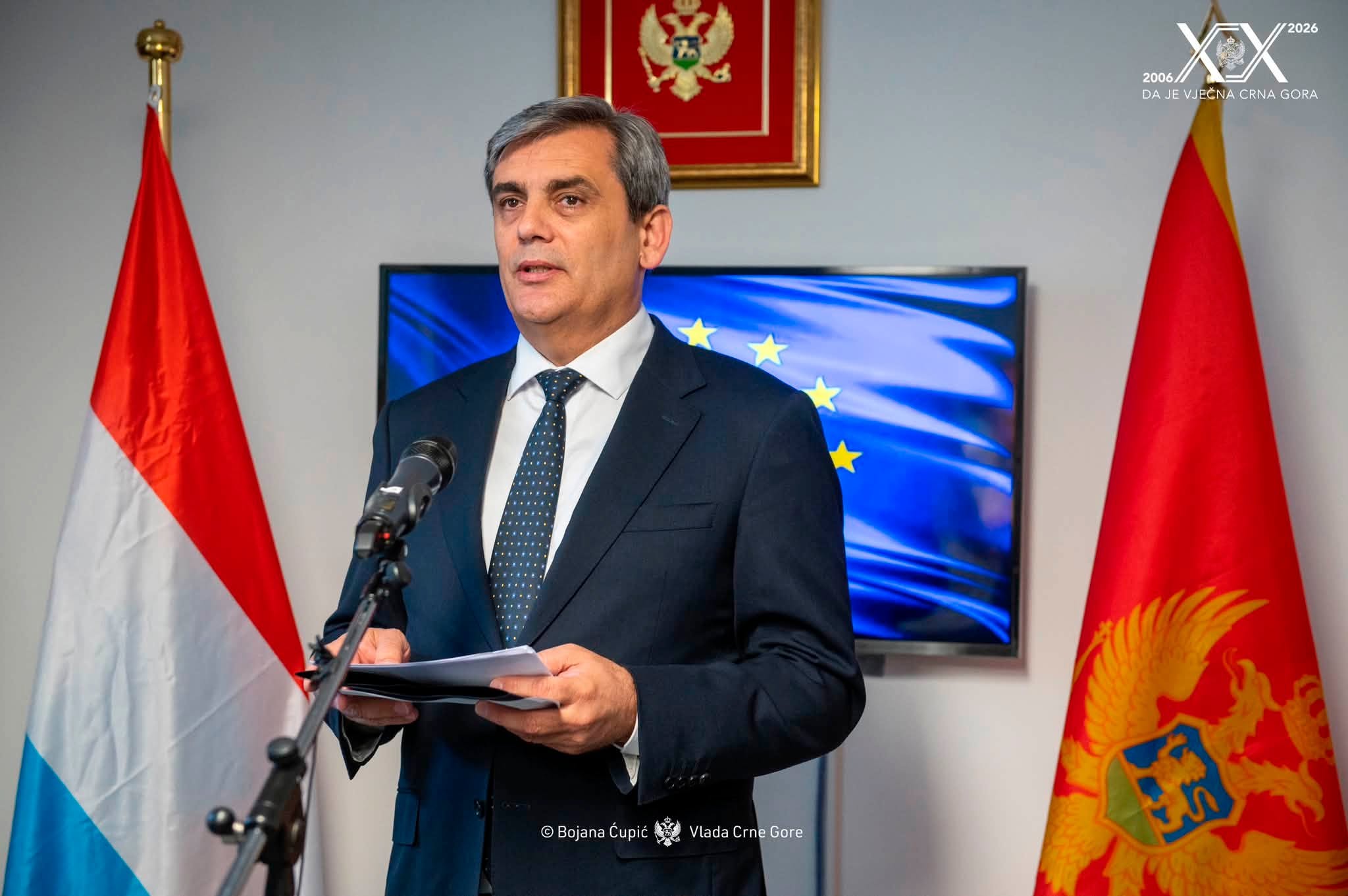 IBRAHIMOVIĆ otvorio Kancelariju Ambasade Crne Gore u Belgiji sa sjedištem u Luksemburgu