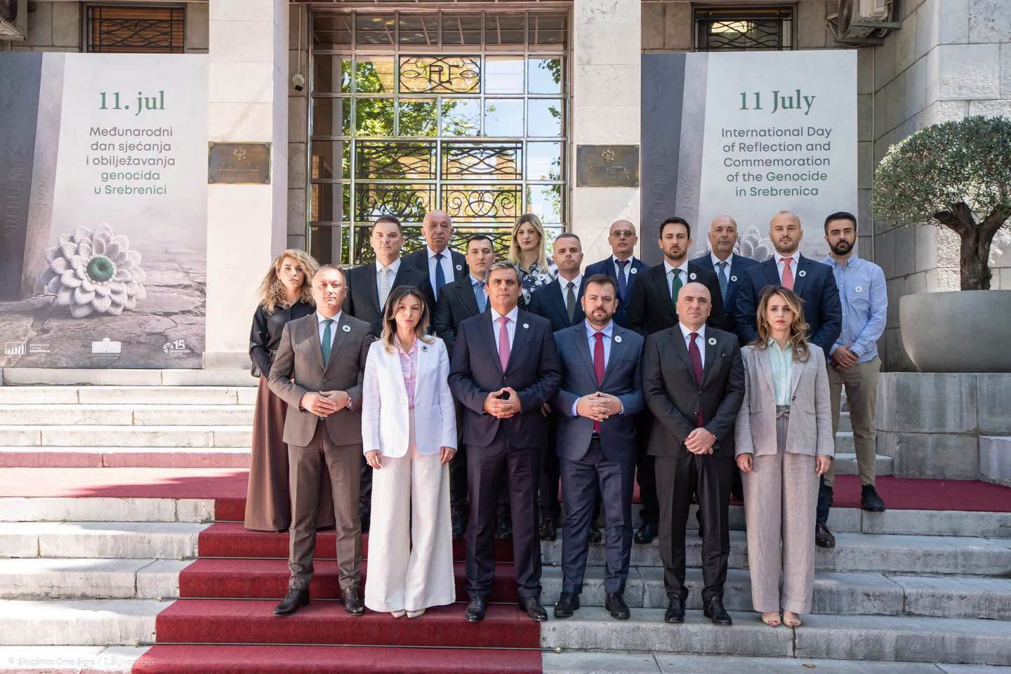 Obilježen Međunarodni dan sjećanja i obilježavanja genocida u Srebrenici u Skupštini Crne Gore